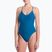 Costum de înot întreg pentru femei Nike Swoosh Link Y-Back green abyss