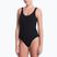 Costum de înot întreg pentru femei Nike Shoreline Pucker Scoop Neck black