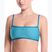 Top costum de baie Nike Ripple Texture Bralette Classic Bikini bleached turquoise
