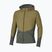 Geacă de alergare pentru bărbați Mizuno Active Warmalite Hybrid Full Zip Hooded Long Sleeve Top forest night