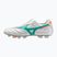 Încălțăminte de fotbal Mizuno Morelia II Japan FG white/arcadia/lava orange