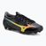 Încălțăminte de fotbal Mizuno Alpha III Japan FG black/lava orange/evening primrose