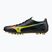 Încălțăminte de fotbal Mizuno Alpha III Japan AG black/lava orange/evening primrose
