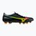 Încălțăminte de fotbal Mizuno Alfa III Elite Mix black/lava orange/evening primrose