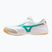 Încălțăminte de fotbal Mizuno Morelia Sala Elite IN white/arcadia/lava orange