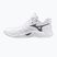 Încălțăminte de volei Mizuno Wave Momentum Pro white/metallic gray/black