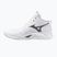 Încălțăminte de volei Mizuno Wave Momentum Pro Mid white/metallic gray/black