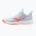 Încălțăminte de volei pentru femei Mizuno Wave Luminous Pro blue finch/lava orange/flamingo coral