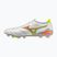 Încălțăminte de fotbal Mizuno Morelia Neo V β Japan FG white/lava orange/evening primrose