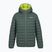 Geacă cu puf pentru copii REGATTA Hooded Marizion dark forest green/wild lime