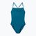 Costum de baie întreg pentru femei Speedo Endurance+ Logo Thin Strap teal abyss