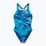 Costum de baie întreg pentru copii Speedo Hyperboom Print Medalist night watch/hyper teal