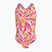 Costum de baie întreg pentru copii Nike Spiderback desert pink