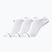 Șosete pentru bărbați CR7 Footies 3 pary white