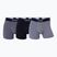 Boxeri pentru bărbați CR7 Basic Trunk 3 perechi multicolour