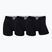 Boxeri pentru bărbați CR7 Trunk Airmesh 3 pack black
