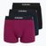 Boxeri pentru bărbați CR7 Basic Trunk 3 pack multicolour
