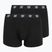 Boxeri pentru bărbați CR7 Fashion Trunk 2 pack black
