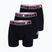 Boxeri pentru copii CR7 Trunk 3 pairs black