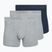 Boxeri termoactivi pentru bărbați Dovre Tights 3 pack grey