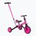 Milly Mally tricicleta 4 în 1 Optimus Plus roz