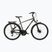 Bicicletă de trekking pentru bărbați KROSS Trans 4.0 brown/silver/gloss