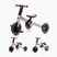 Kinderkraft tricicletă de cross-country 4TRIKE gri