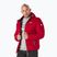 Jachetă de iarnă pentru bărbați Pitbull West Coast Padded Hooded Seacoast roșu cu glugă pentru bărbați