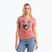 Tricou pentru femei Pitbull Watercolor coral