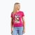 Tricou pentru femei Pitbull Synglasses Dog raspberry gold