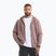 Hanorac pentru bărbați Pitbull Lancaster 2 Hooded Zip Sweatshirt washed burgundy