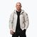 Geacă pentru bărbați Pitbull Athletic Logo Nylon Hooded light sand