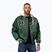 Geacă pentru bărbați Pitbull Mason San Diego Baseball Hooded bottle green/beige