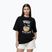 Tricou pentru femei Pitbull Rest In Pink Oversize black