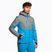 Jachetă de schi pentru bărbați 4F albastru-gri H4Z22-KUMN011