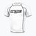 Rashguard Octagon Premium Fight Wear alb pentru bărbați