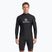 Longsleeve pentru înot Aquastic RIMOS LS UV 50+ UPF negru