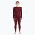 Set de lenjerie termoactivă pentru femei WOOLCANO Merino SET0543 burgundy