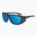 Ochelari de soare GOG Pamir matt metallic black/black/reflex white blue