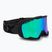 Ochelari de schi IMX Snow black matt/black/green irridium/bown