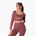 Longsleeve de antrenament pentru femei Carpatree Dopamine Buzz Seamless rose/brown