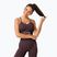 Sutien de antrenament Carpatree Allure Seamless berry brown