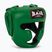 Cască de box  RAJA BOXING Genuine Leather green