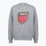 Bluză pentru bărbați PROSTO Big Shield Crewneck gray