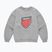 Bluză pentru bărbați PROSTO Big Shield Crewneck gray