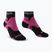 Șosete de trekking pentru femei Bridgedale Hike Midweight Performance Ankle black/pink