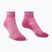 Șosete de trekking pentru femei Bridgedale Hike Ultralight Performance Ankle pink