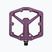 Pedale de bicicletă Crankbrothers Stamp 1 Gen2 plum purple