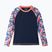 Reima Sukeltaja tricou de înot pentru copii negru și culoare 5200140A-698A