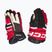 Mănuși de hochei CCM Tacks XR80 SR Gloves black/red/white